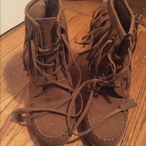 Hi heels moccasin woman’s